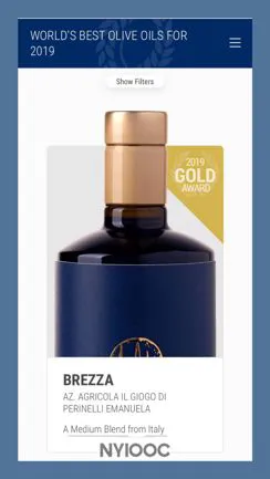 NYIOOC World Best Olive Oil Competition 2019
