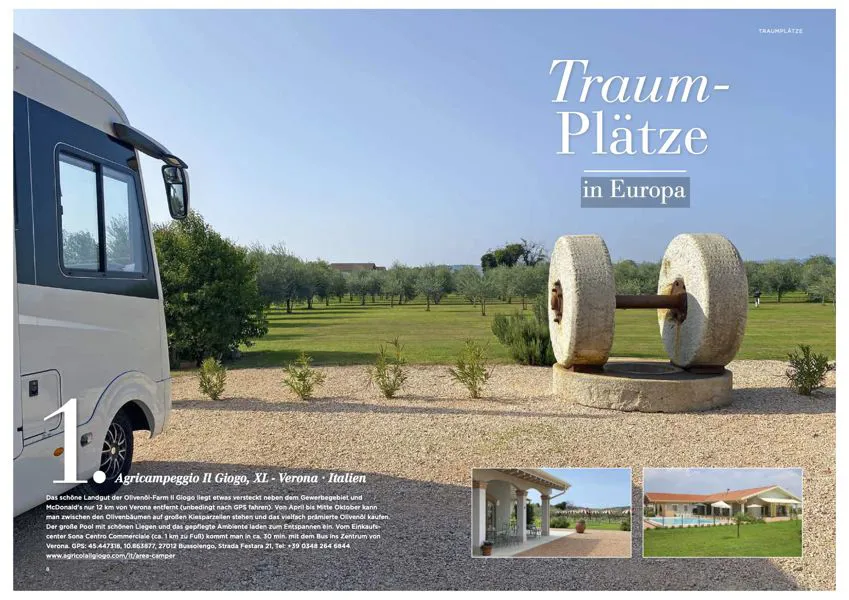 Azienda agricola il giogo area camper